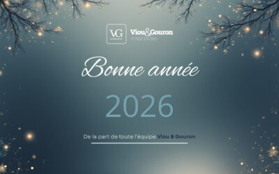 Viou & Gouron vous souhaite une excellente année 2026