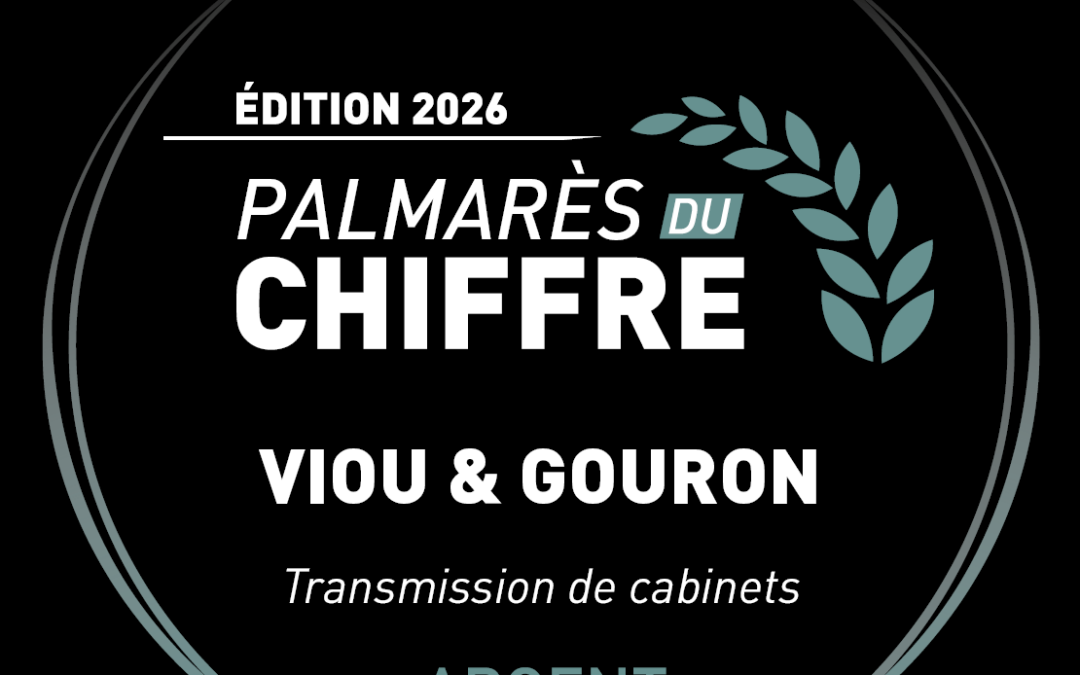 Viou & Gouron, 2e de la catégorie « Transmission de cabinets » au Palmarès du Chiffre 2026